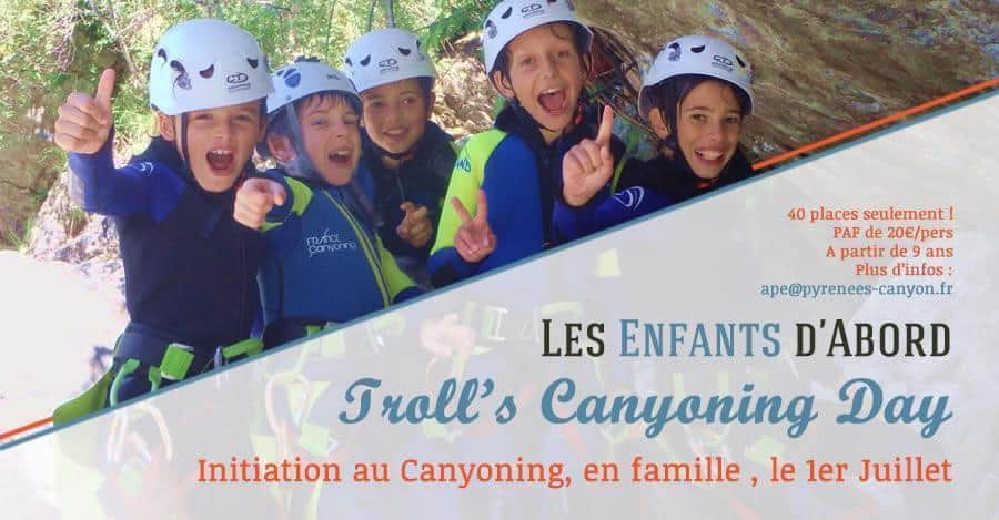 Kids First in Canyoning 2017